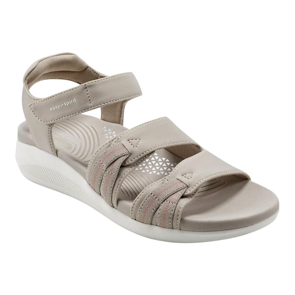 Easy Spirit Women's Weber Lightweight Sporty Sandals Taupe Size 8 1/2